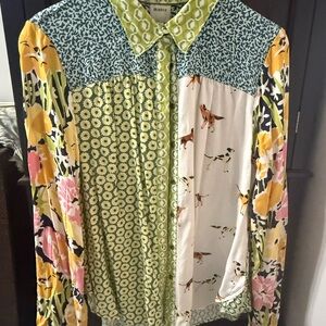 Maeve Multicolor Patterned Shirt